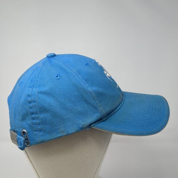 Ferrari Slideback Hat Embroidered Big Horse Logo Blue Adjustable OSFA - Picture 5 of 10